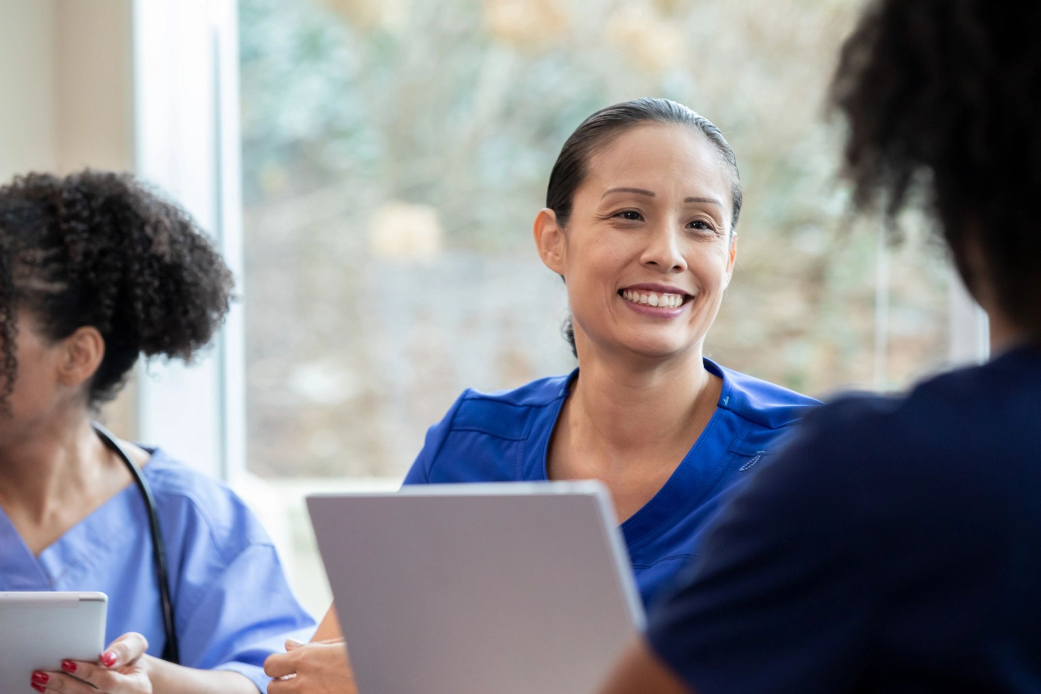 Dental staff training session